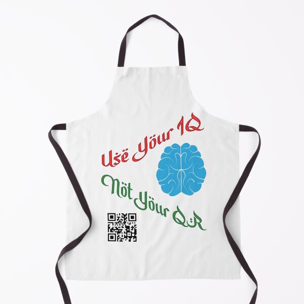 Item preview, Use Your Iq Not Your Qr designed and sold by omegaplus.