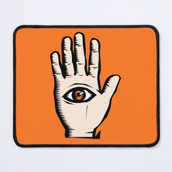 Item preview, All Seeing Hand Mystic Eye Palm designed and sold by MOP-tees.