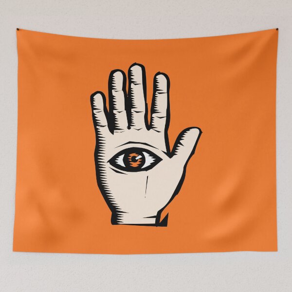Item preview, All Seeing Hand Mystic Eye Palm designed and sold by MOP-tees.