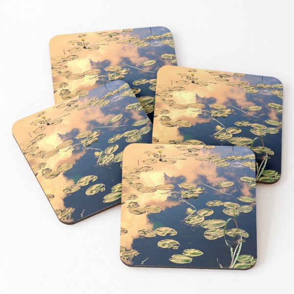 Item preview, Sunset on Lily Pads designed and sold by Debbie Center.