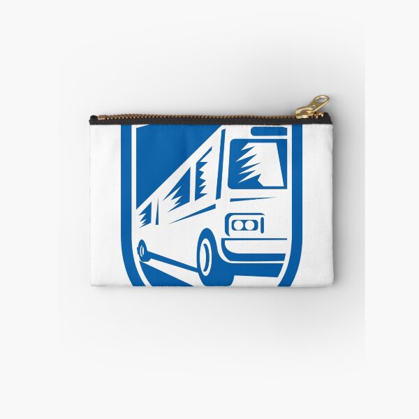 Item preview, Tourist Coach Shuttle Bus Traveling Fast Retro designed and sold by patrimonio.