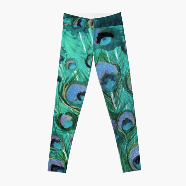 Peacock Patch Green Cotton Leggings, Size: S-XXL at Rs 205 in Dum Dum
