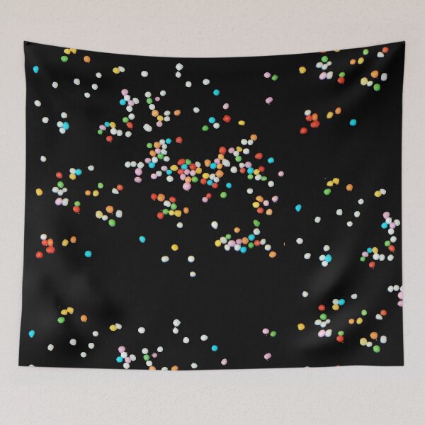 Item preview, Colored Sugar – Clock 7 - Living Hell designed and sold by Hell-Prints.