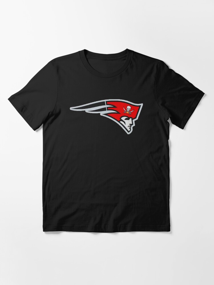 half bucs half patriots shirt