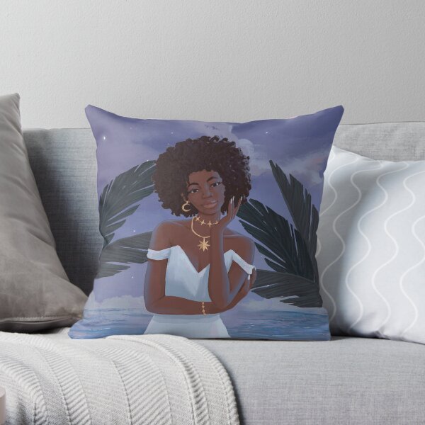 Thea Portrait Throw Pillow