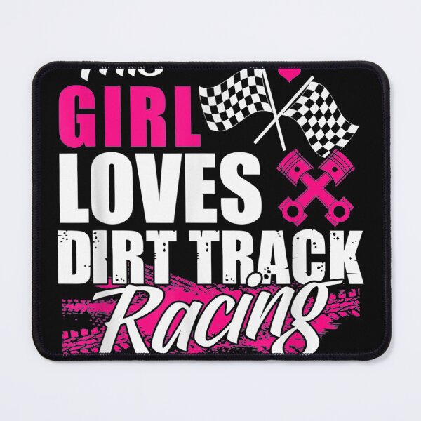 Item preview, This Girl Loves Dirt Track Racing Racer Lover Funny designed and sold by JaisonshiJan.