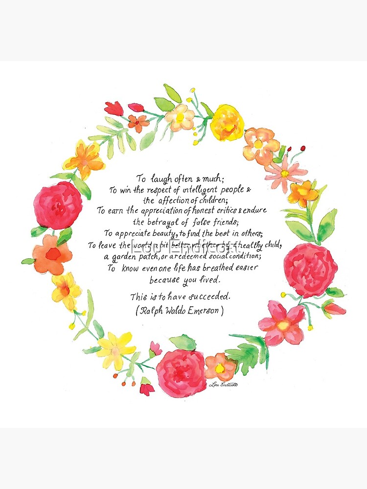 To laugh often and much by louendicott
