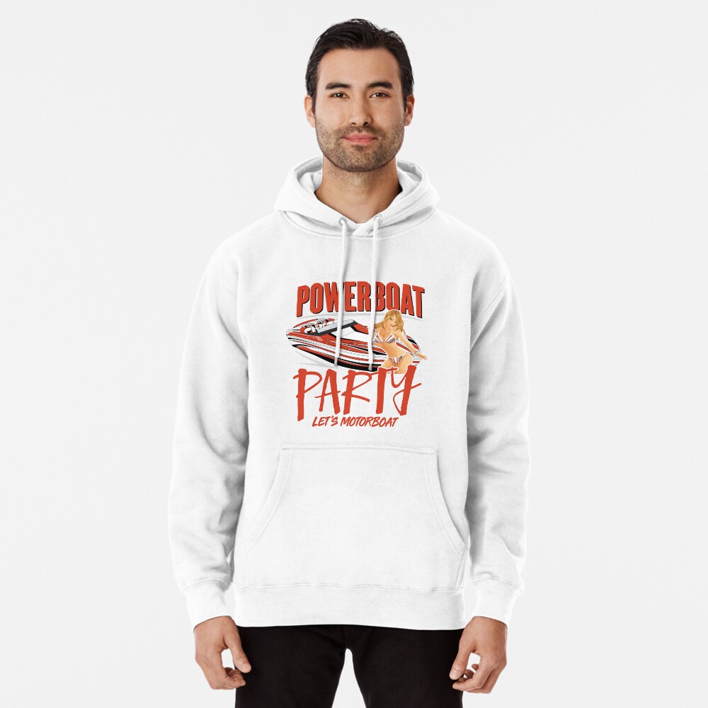 Item preview, Pullover Hoodie designed and sold by powerboatparty.
