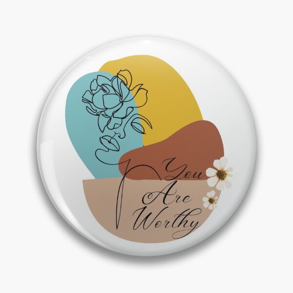 Item preview, You Are Beautiful | You Are Worthy | You Are Enough | Motivational Graphic Typography | Line Art designed and sold by Words Have Life Christian T-Shirts & More.