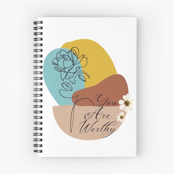 Item preview, You Are Beautiful | You Are Worthy | You Are Enough | Motivational Graphic Typography | Line Art designed and sold by Words Have Life Christian T-Shirts & More.