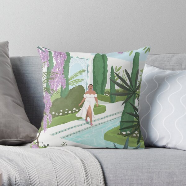 Noor Portrait Throw Pillow