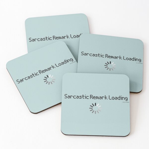 Item preview,  Sarcastic Remark Loading, Funny Sarcastic Humorous, Graphic Printed Design, Gift for her, Gift for him, Husband BF designed and sold by LifeIsAGiftD.