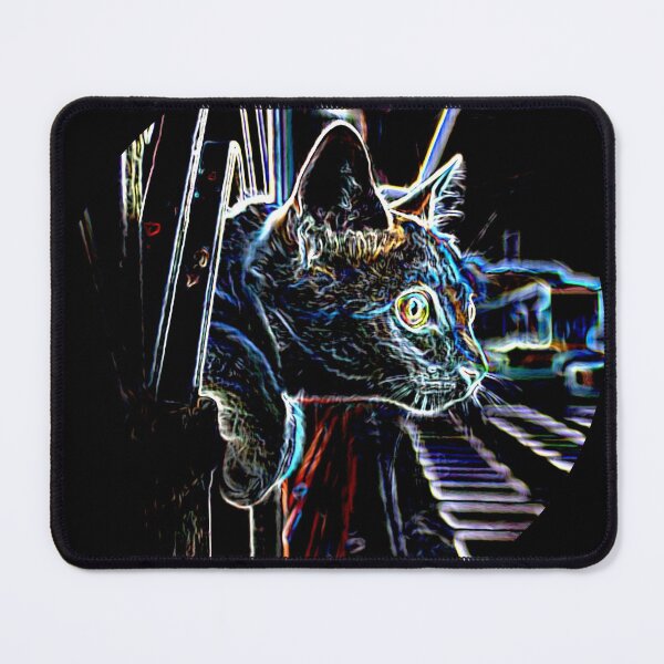 Item preview, the cat at the door designed and sold by ricobarinas.