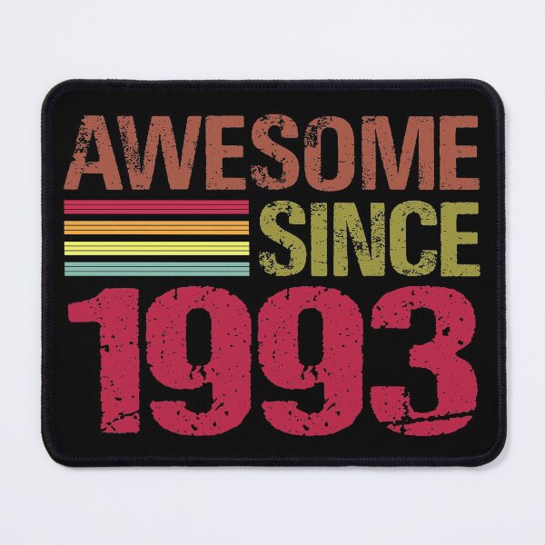 Item preview, Awesome Since 1993 Retro Vintage 28th Birthday Gift designed and sold by designbychow.