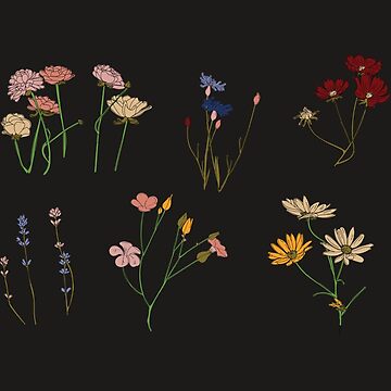 Artwork thumbnail, flower garden by mdeleoadamson
