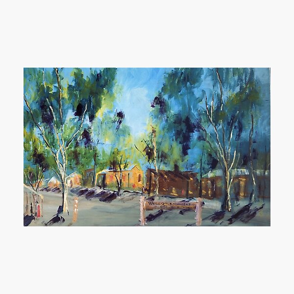 Port of Echuca VIC Australia Photographic Print