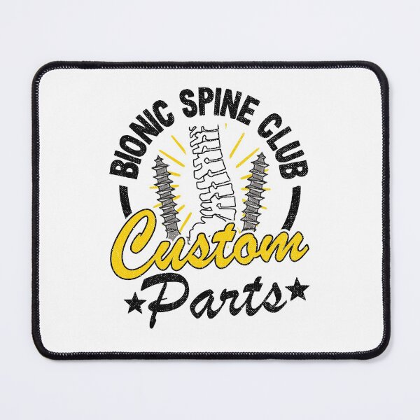 Item preview, Bionic Spine Club Custom Parts Surgery Spinal Fusion Get Well designed and sold by Stronzi.