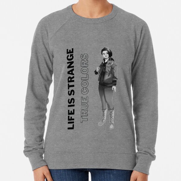 Life Is Strange True Colors Black Lightweight Sweatshirt