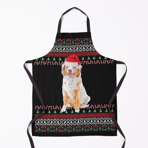 Item preview, Aussie Christmas Gift Ugly Australian Shepherd Sweater designed and sold by FunShirtDesigns.