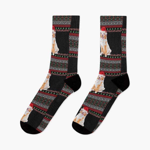 Artikelvorschau, Aussie Weihnachtsgeschenk Hässlicher Australian Shepherd Pullover entworfen und verkauft von FunShirtDesigns.