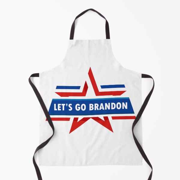 Item preview, Let's Go Brandon Chant sarcastic Conservative US Flag designed and sold by Crazy Trendy Designs.