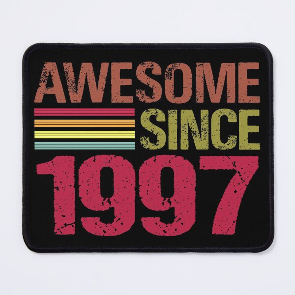 Item preview, Awesome Since 1997 Retro Vintage 24th Birthday Gift designed and sold by designbychow.