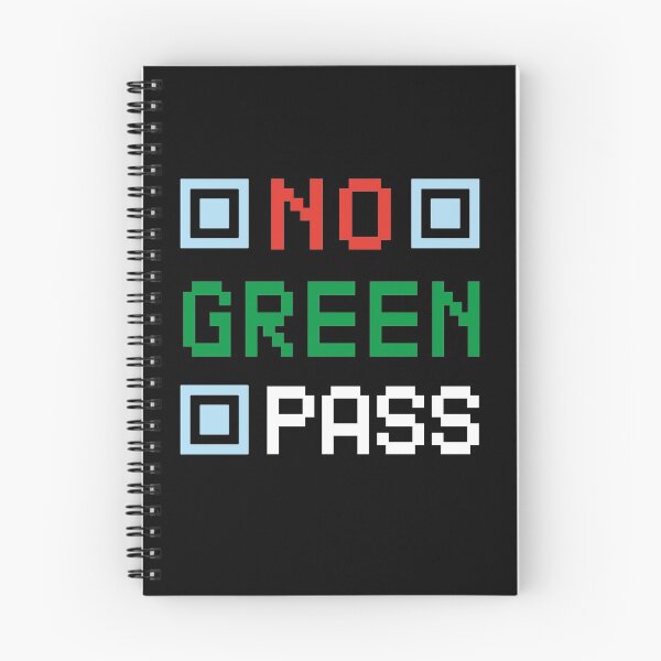 Item preview, no green pass designed and sold by thegiftedadult.