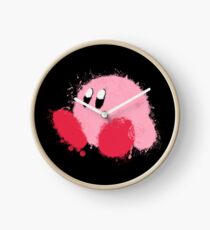 Kirby Splatter ~ ☆ Clock