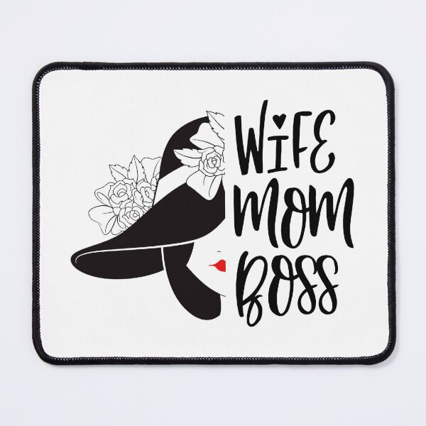 Item preview, Wife, Mom, Boss, Boss lady designed and sold by decnui.