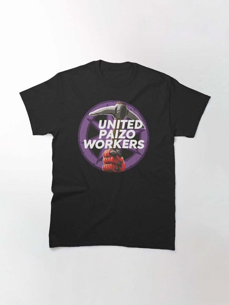 Alternate view of United Paizo Workers Logo Classic T-Shirt