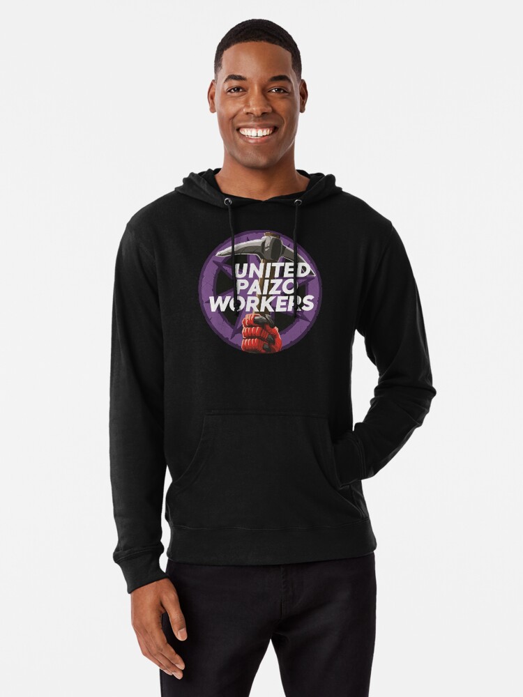 Thumbnail 1 of 5, Lightweight Hoodie, United Paizo Workers Logo designed and sold by PaizoWorkers.
