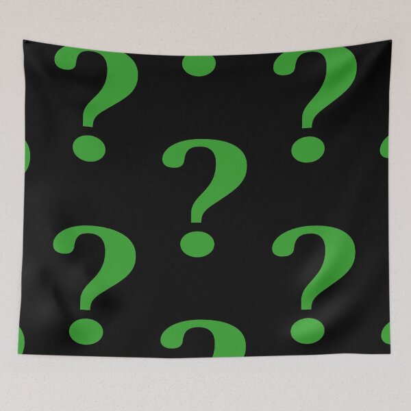 Item preview, The Riddle Question Mark Symbol Retro designed and sold by ConceptLT.