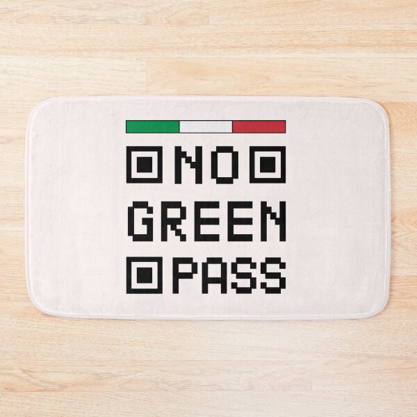 Item preview, no green pass designed and sold by thegiftedadult.