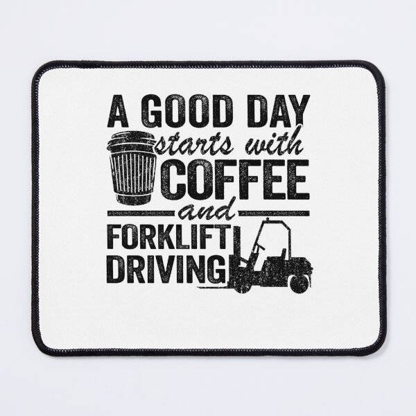 Item preview, Coffee & Forklift Driving Forklift Operator Driver Gift Funny designed and sold by Stronzi.
