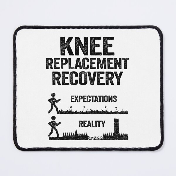 Item preview, Knee Replacement Recovery Expectations Reality designed and sold by Stronzi.