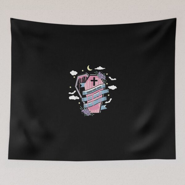 Item preview, Graveyard Babe Pastel Goth Aesthetic EGirl Soft Goth Girl designed and sold by HamzashiTrre.