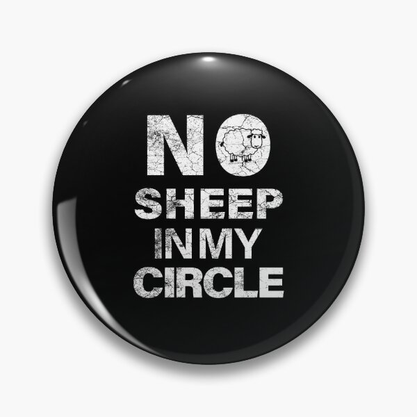 Item preview, No Sheep In My Circle designed and sold by THEMADBRUSH.
