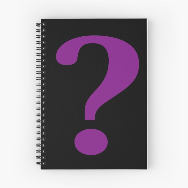 Item preview, The Riddle Question Mark Symbol Retro Purple designed and sold by ConceptLT.