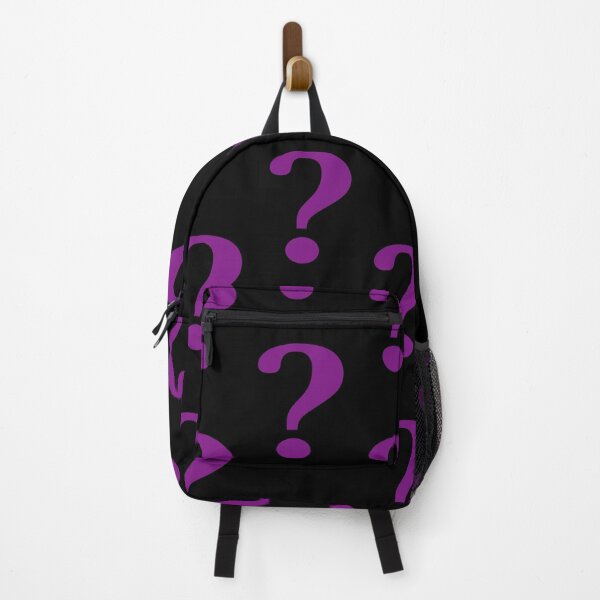 Item preview, The Riddle Question Mark Symbol Retro Purple designed and sold by ConceptLT.