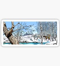 Steel Ball Run Landscape Sticker