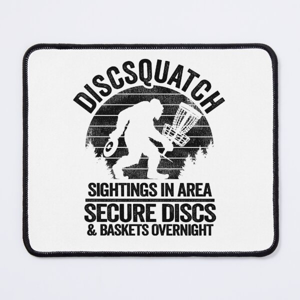 Item preview, Discsquatch Sightings In Area Bigfoot Disc Golf designed and sold by Stronzi.
