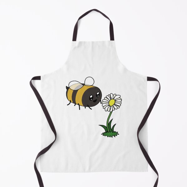 Item preview, Kawaii Bee with Flower designed and sold by ArtfulMooDesign.