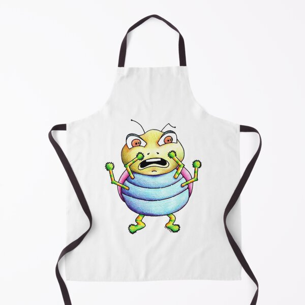 Item preview, cute funny insect ladybug monster designed and sold by DingbatDesigns.