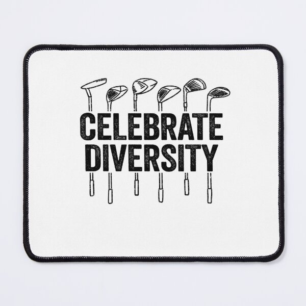 Item preview, Celebrate Diversity Funny Golfing designed and sold by Stronzi.