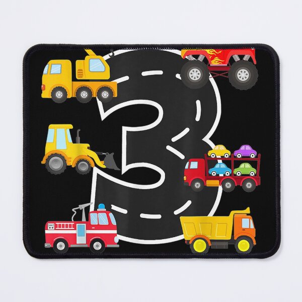 Item preview, 3rd Birthday Party 3 Year Old Trucks Birthday Boy designed and sold by RomishiAurra.