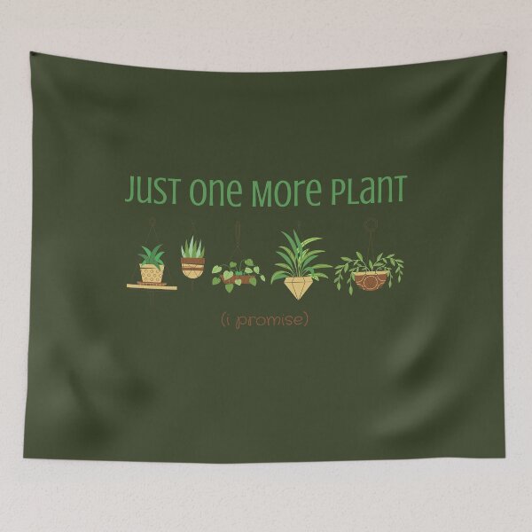 Item preview, Plant Lover Gift | Just One More Plant | Funny Plant Saying designed and sold by MiaDelelai.