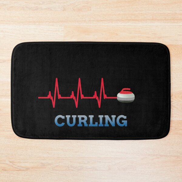 Item preview, Curling Heartbeat designed and sold by VJKTees.