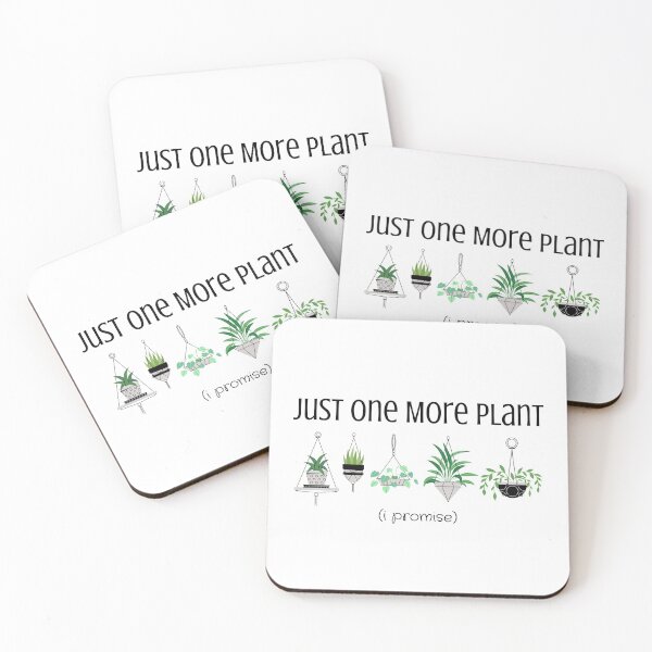 Item preview, I Just Want One More Plant | Funny Plant Saying designed and sold by MiaDelelai.