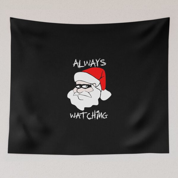 Item preview, ALWAYS WATCHING Creepy Santa Claus designed and sold by wrestletoys.