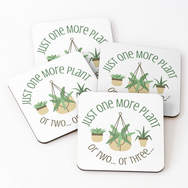 Item preview, Just One More Plant Funny Plant Saying designed and sold by MiaDelelai.